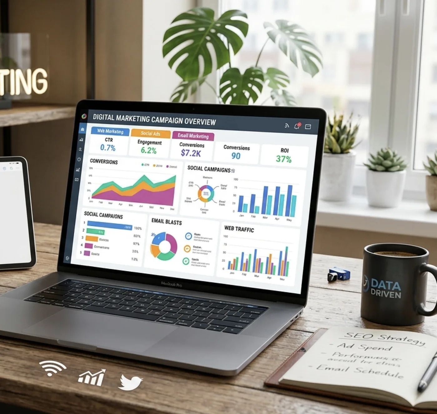 Digital marketing e campagne pubblicitarie